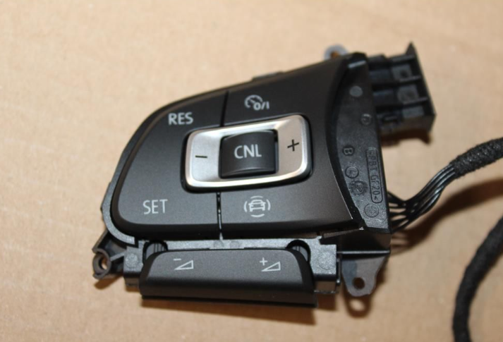 NEW VW TOURAN 5T STEERING WHEEL MULTIFUNCTION SWITCHES 5NA959442AICX ORIGINAL