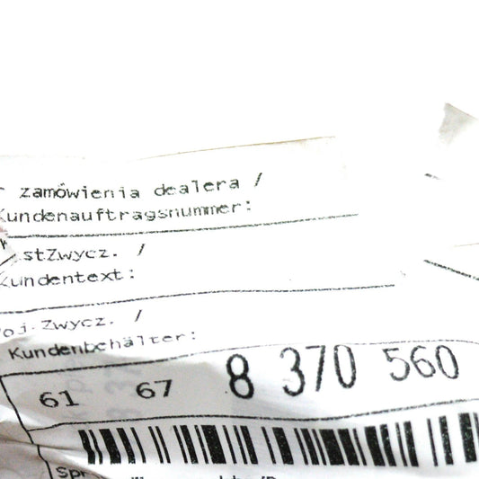 NEW BMW 7 E38 HEADLIGHT WASHER NOZZLE RIGHT 61678370560 ORIGINAL