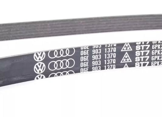 NEW AUDI A4 B8 A/C COMPRESSOR SERPENTINE BELT 06E903137Q ORIGINAL