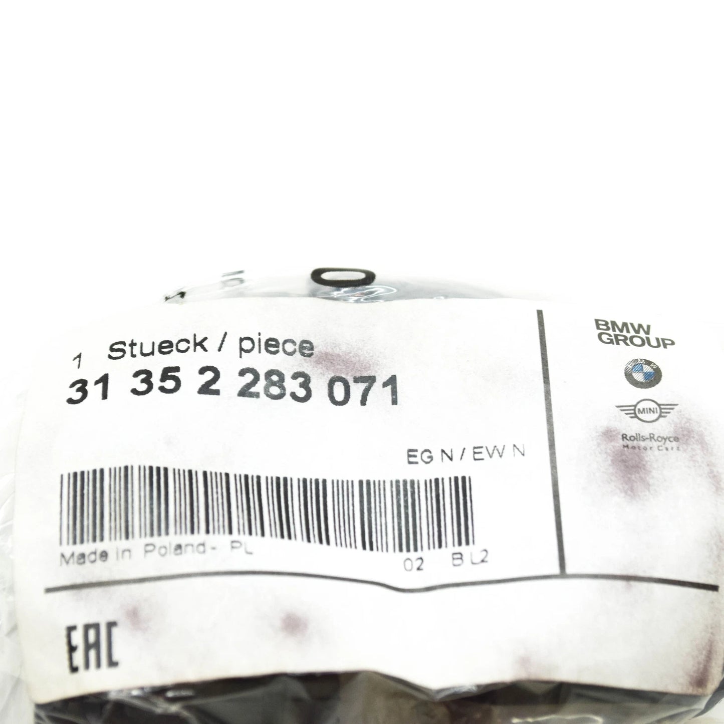 NEW BMW 5 E60 FRONT STABILIZER BRACKET 31352283071 ORIGINAL