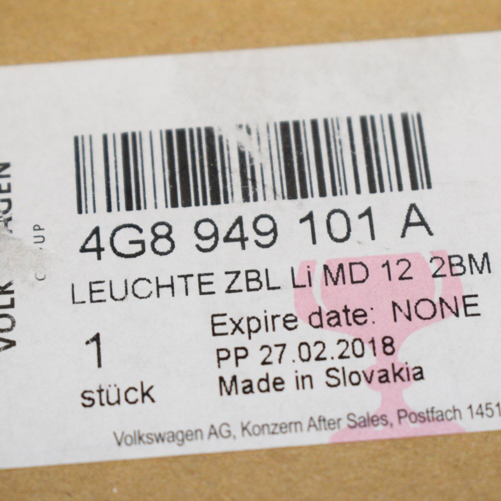 NEW AUDI A7 4G FRONT LEFT WING MIRROR BLINKER 4G8949101A ORIGINAL