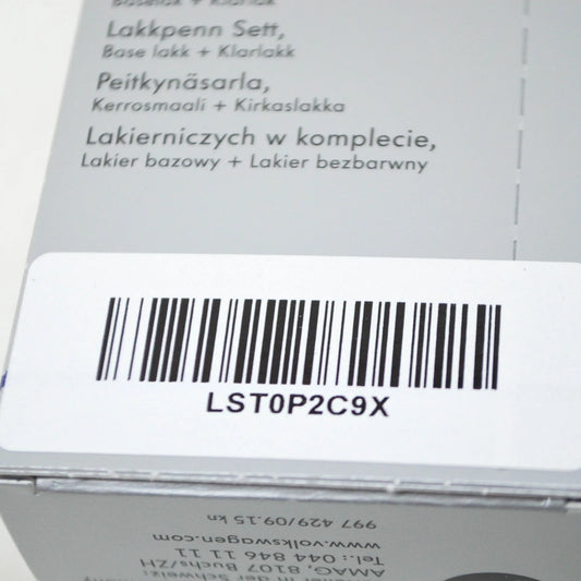 NEW VOLKSWAGEN TOUCH-UP PAINT PEN SET DEEP BLACK PEARL LST0P2C9X ORIGINAL