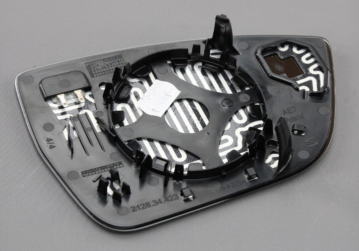 new seat tarraco kn front left door mirror glass 575857521a original