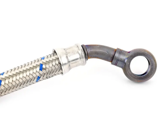 new bmw 5 e60 flow transmission oil cooler line 2283112 17222283112 original