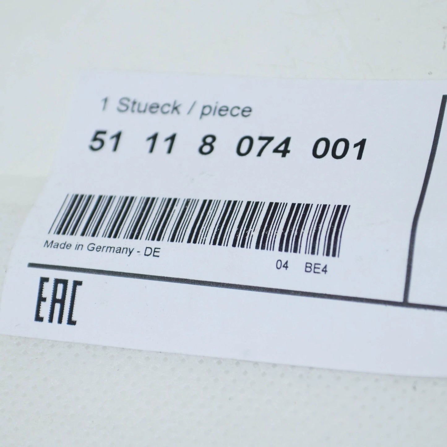 NEW BMW 7 G11 G12 M FRONT LEFT OPEN AIR INTAKE GRILLE 51118074001 ORIGINAL