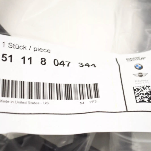 NEW BMW X5 E70 FRONT OPEN FOG LIGHT GRILLE RIGHT 8047344 51118047344 ORIGINAL