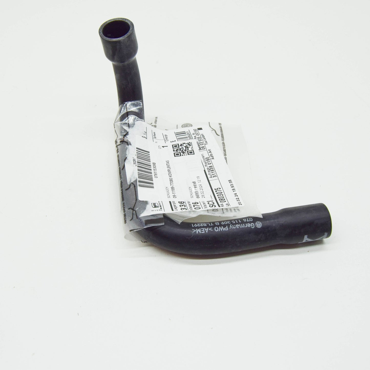 NEW VOLKSWAGEN CRAFTER 2F MK1 OIL SEPARATOR VENT HOSE 076115309B ORIGINAL