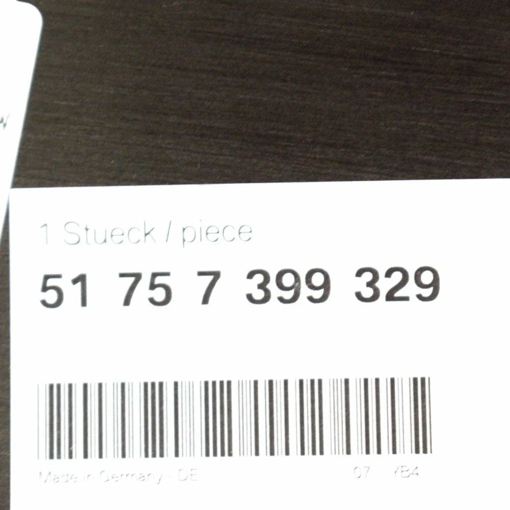 NEW BMW 5 G30 REAR UNDERBODY PANELING 51757399329 7399329 ORIGINAL