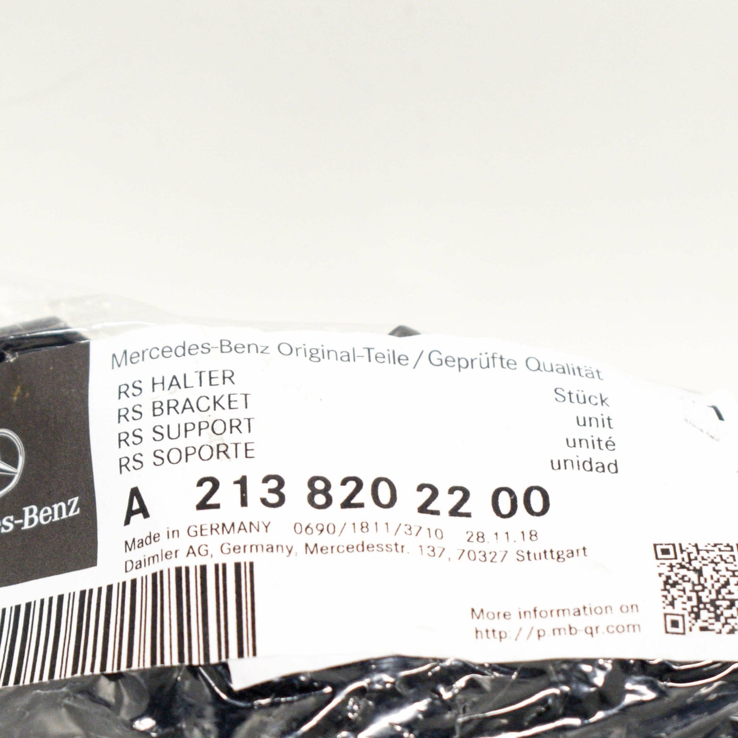 NEW MB E W213 FRONT RIGHT HEADLIGHT BRACKET REPAIR KIT A2138202200 ORIGINAL