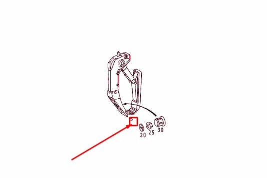 NEW MERCEDES-BENZ S-CLASS W220 ACCELERATOR PEDAL A2203000004