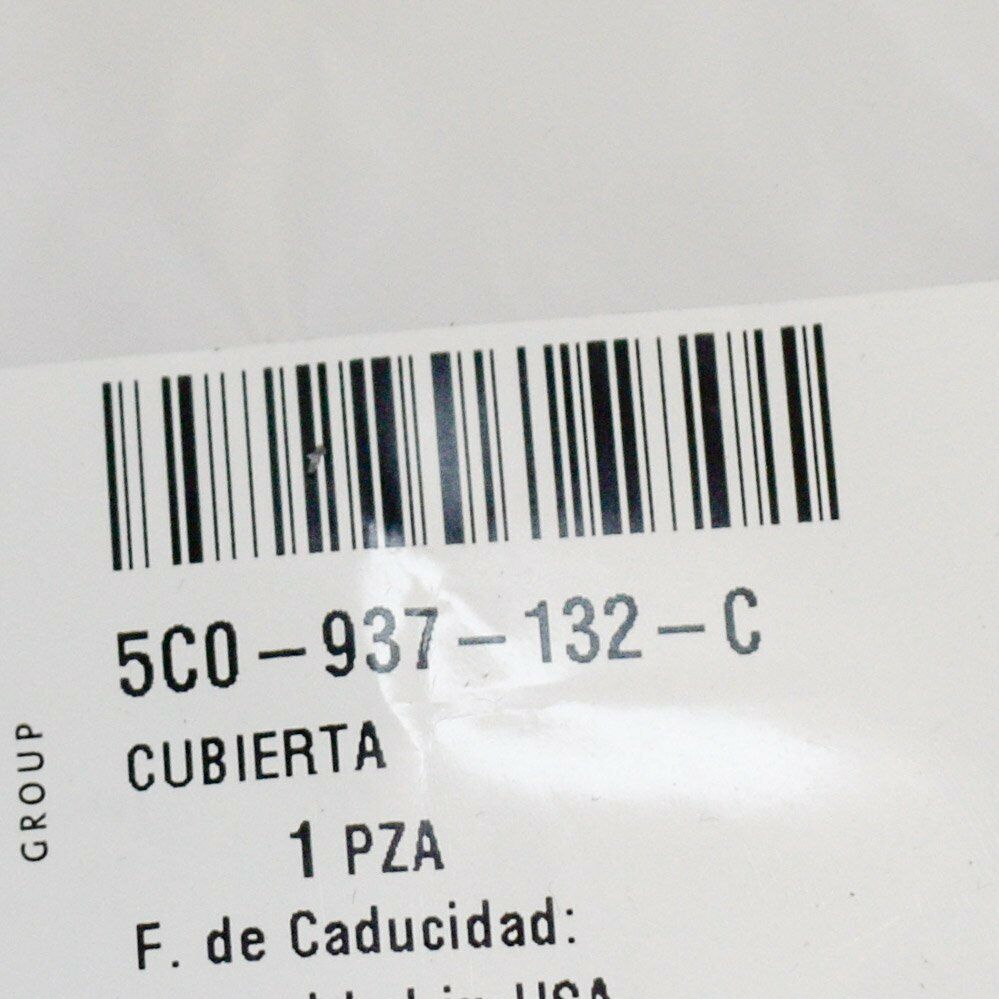 NEW VOLKSWAGEN PASSAT B8 FUSE BOX RELAY COVER 5C0937132C ORIGINAL