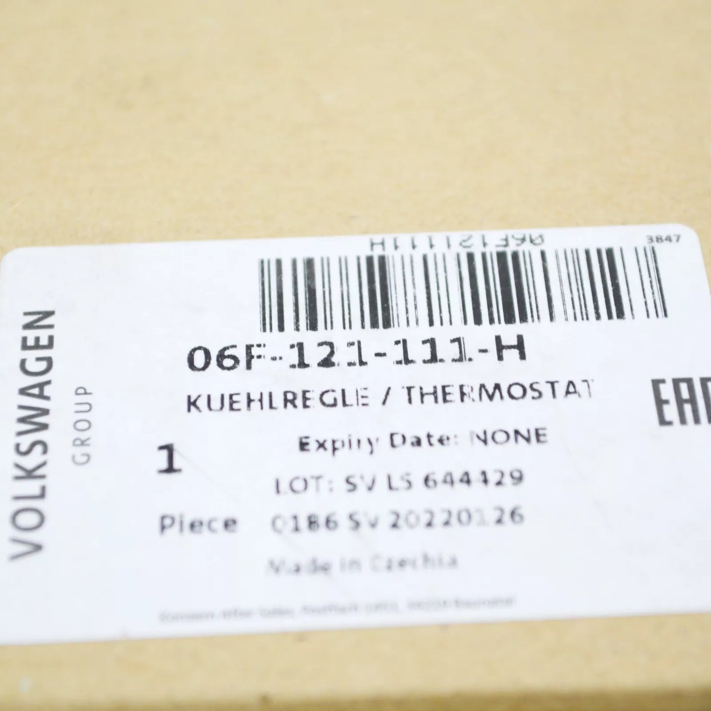 NEW AUDI TT 8J THERMOSTAT HOUSING 06F121111H 2.0 PETROL