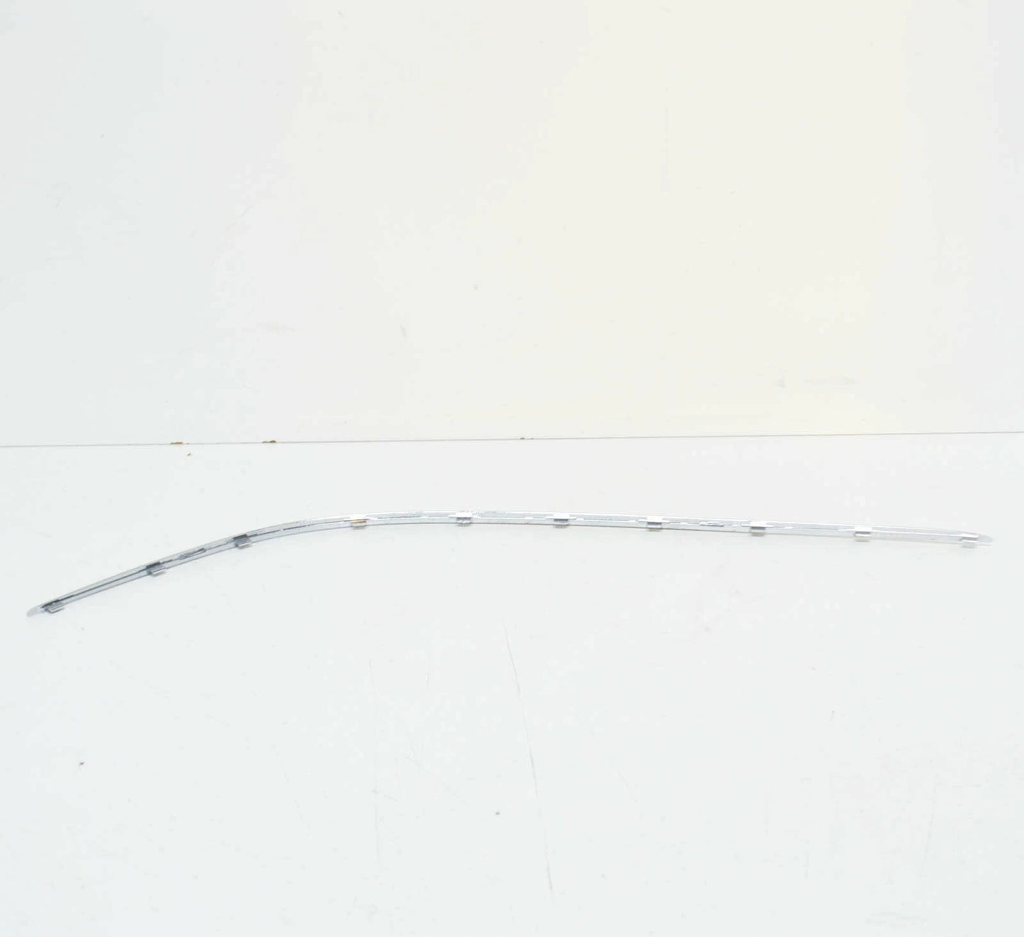 NEW MB CLK C209 FRONT LEFT BUMPER CHROME MOULDING AVANTGARDE A2098850321