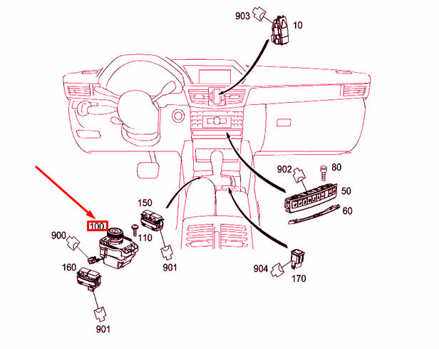 NEW MERCEDES-BENZ E W212 AUDIO/COMAND CONTROL UNIT A2129009828 ORIGINAL