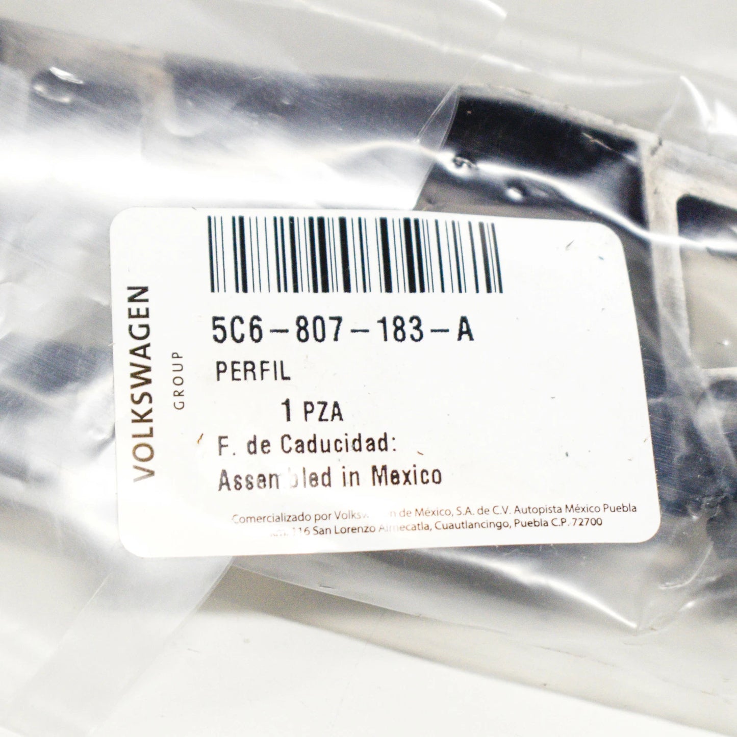 NEW VOLKSWAGEN JETTA MK6 FRONT LEFT BUMPER BRACKET 5C6807183A ORIGINAL