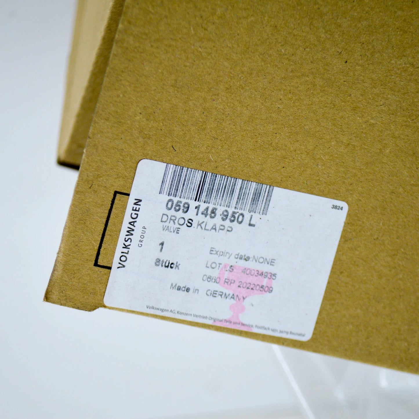 NEW AUDI Q7 4L THROTTLE BODY VALVE 059145950L ORIGINAL