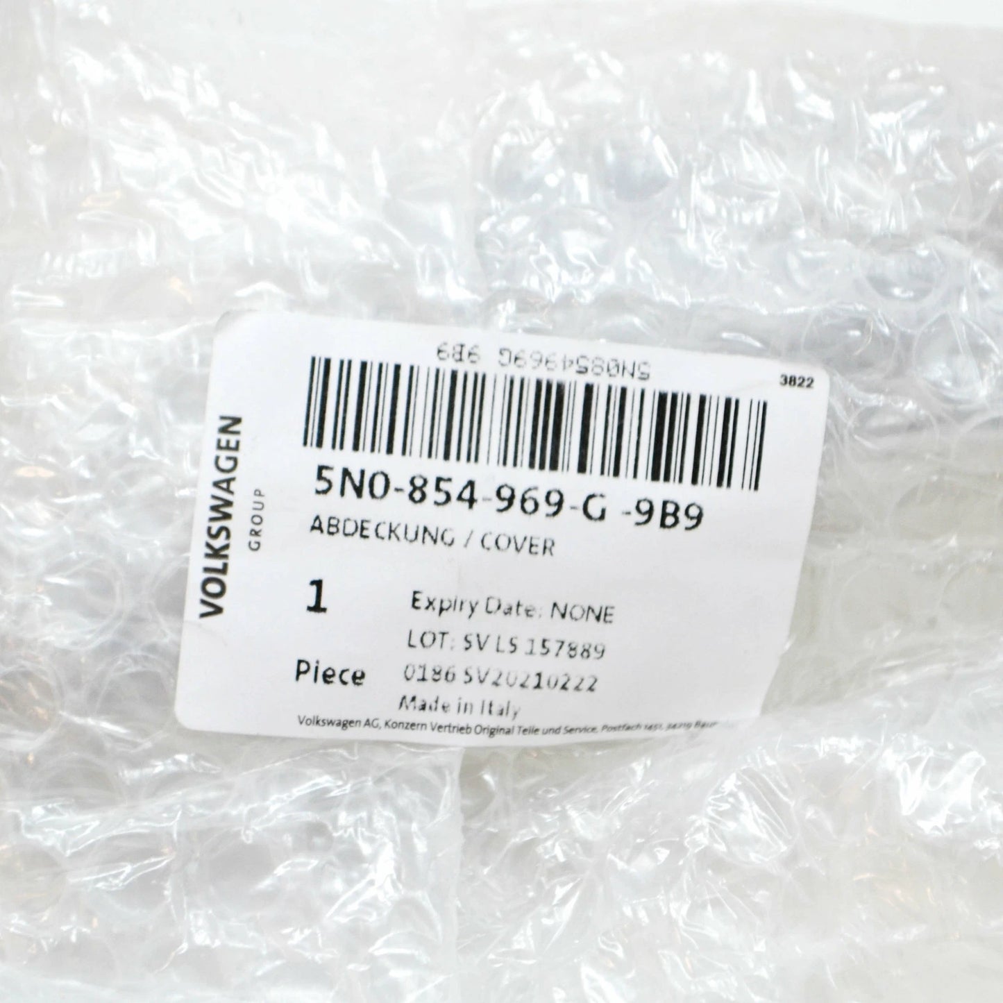 NEW VOLKSWAGEN TIGUAN MK1 5N FRONT LEFT FENDER WING COVER 5N0854969G9B9