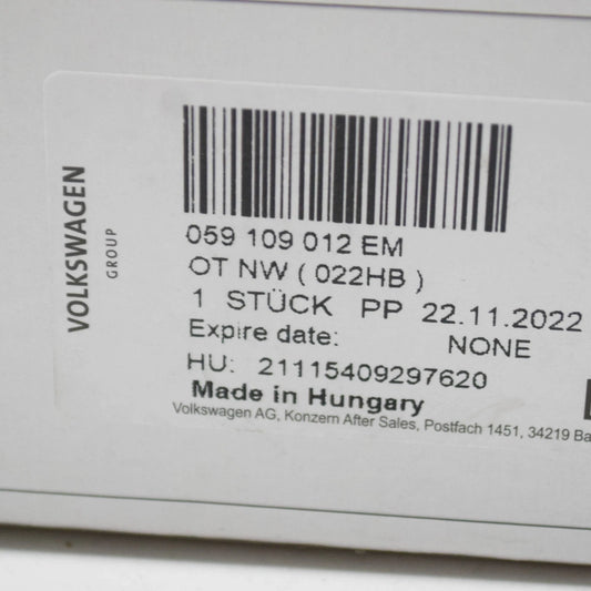 NEW VOLKSWAGEN TOUAREG CR7 EXHAUST CAMSHAFT 059109012EM ORIGINAL