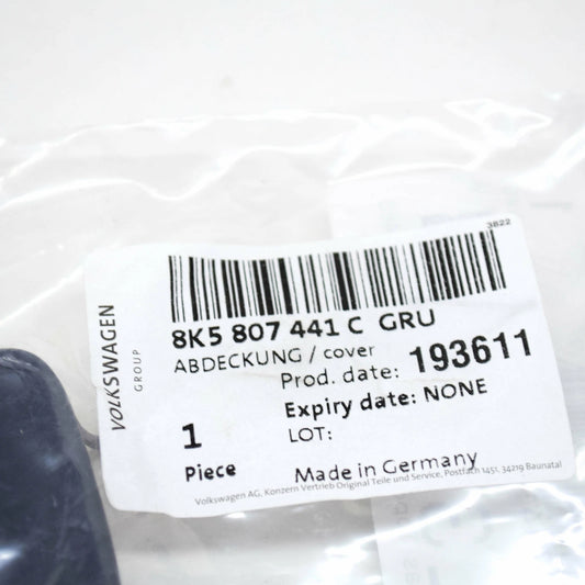 NEW AUDI A4 B8 REAR BUMPER TOW HOOK EYE COVER 8K5807441CGRU ORIGINAL