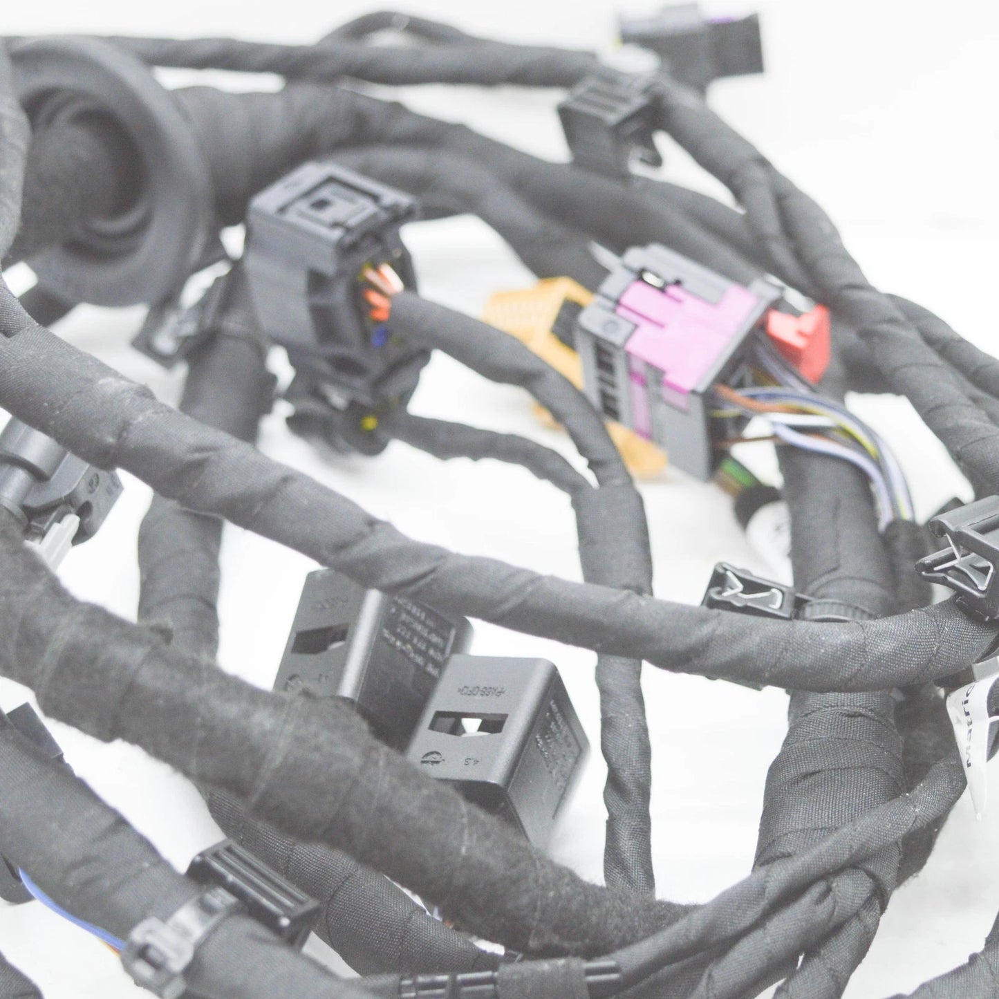 NEW AUDI Q7 4M REAR BUMPER PARKING AID WIRING HARNESS 4M0971104AK ORIGINAL