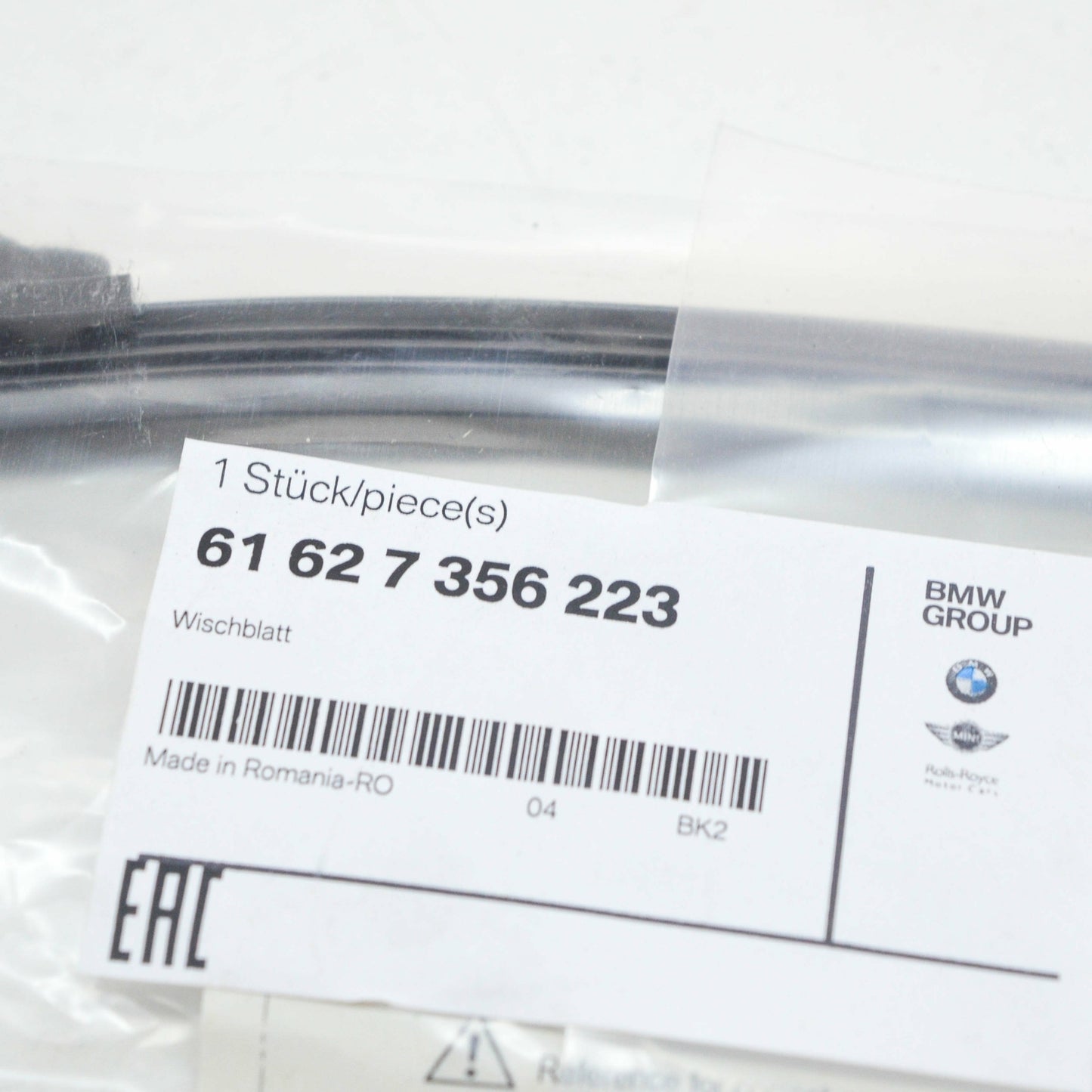 new bmw x1 f48 rear tailgate window wiper arm 7356223 original