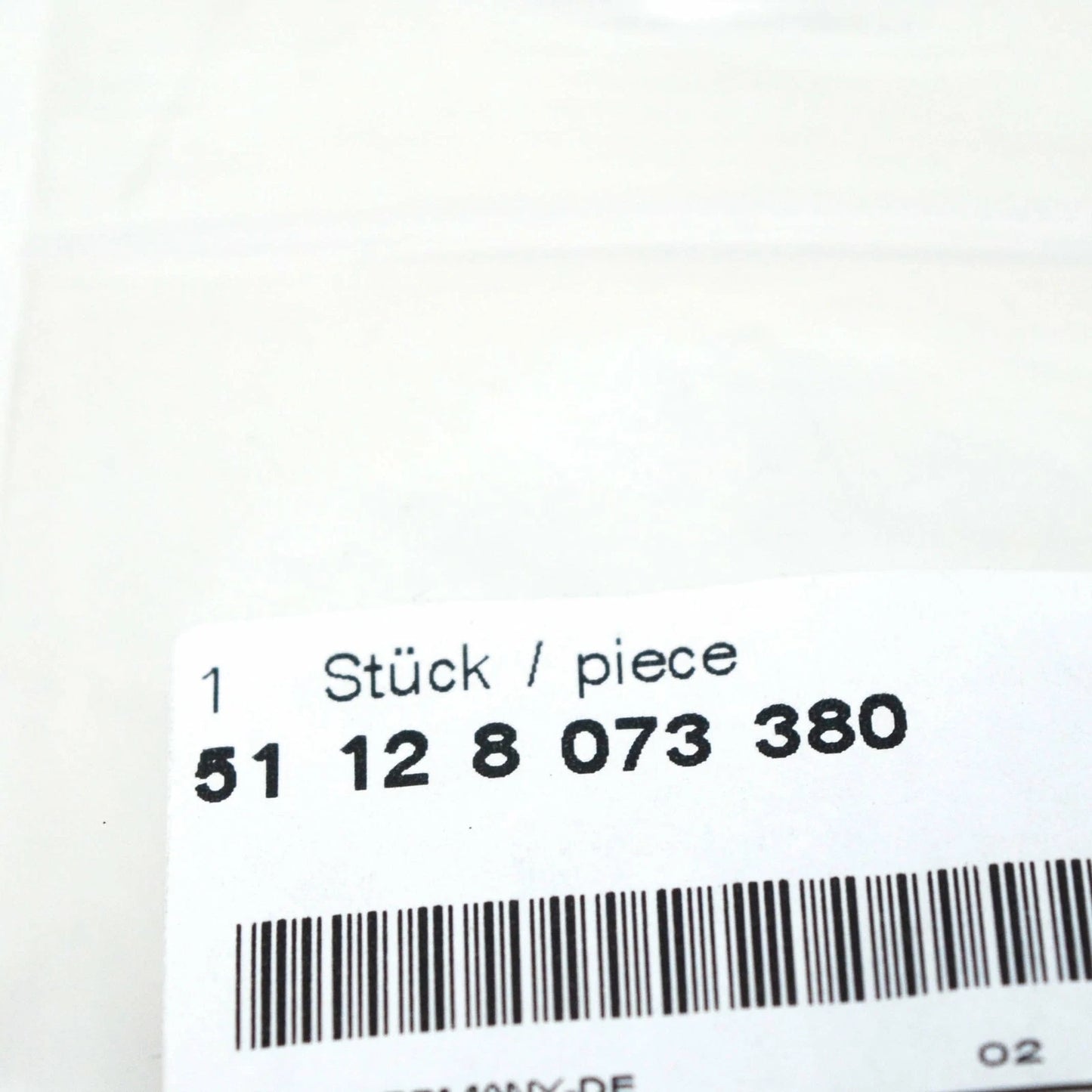 NEW BMW M5 F90 REAR BUMPER M TOW EYE COVER 8073380 51128073380 ORIGINAL