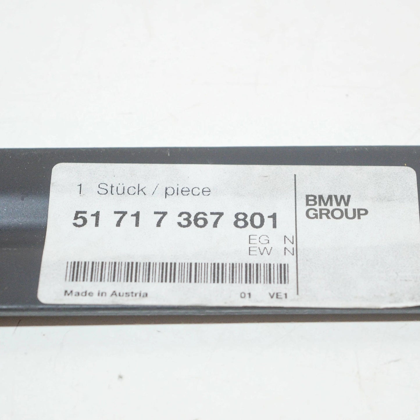 NEW BMW 2 CABRIO F23 REAR REINFORCEMENT CROSSMEMBER BRACKET 51717367801 ORIGINAL