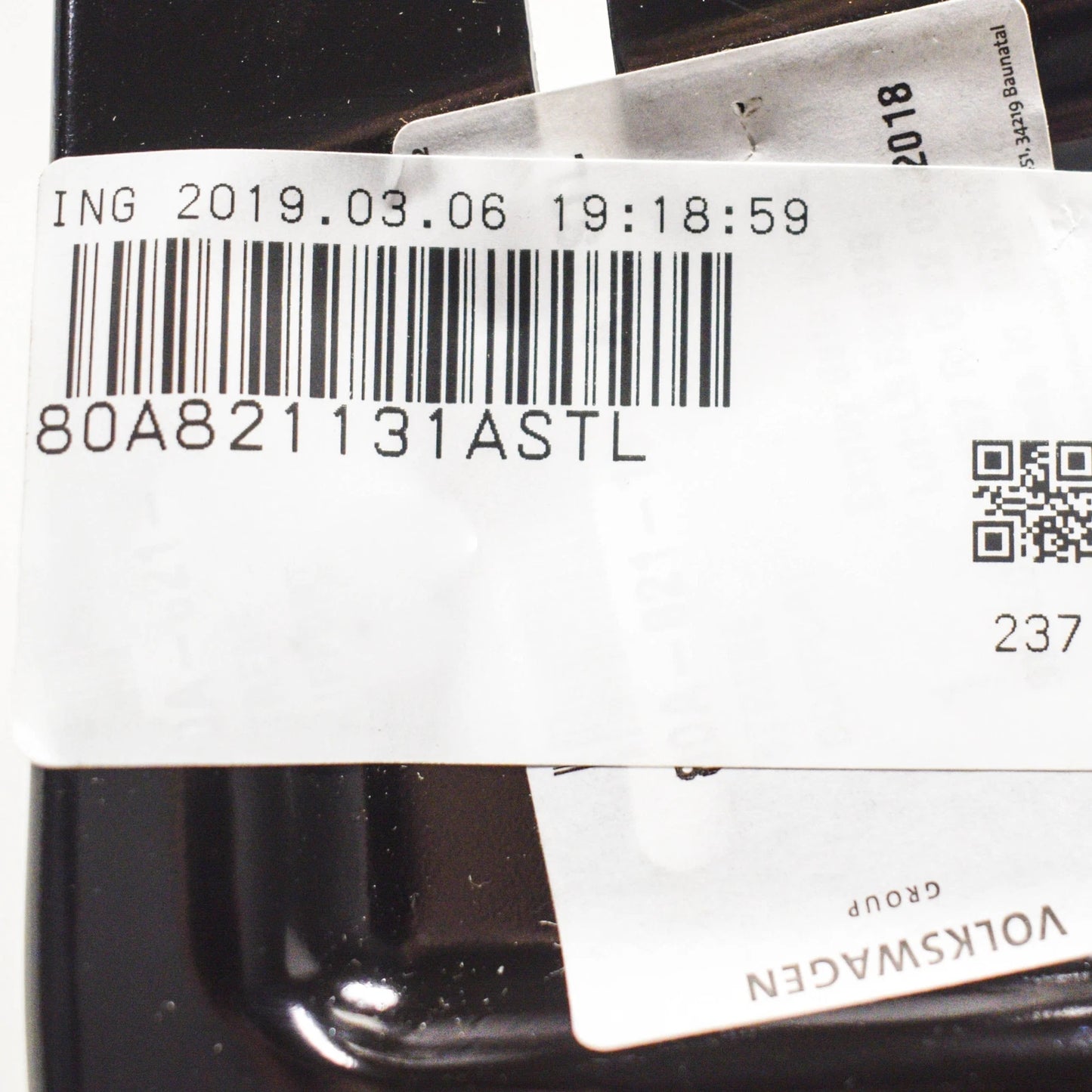 NEW AUDI Q5 80A FRONT LEFT FENDER SUPPORT BRACKET 80A821131ASTL