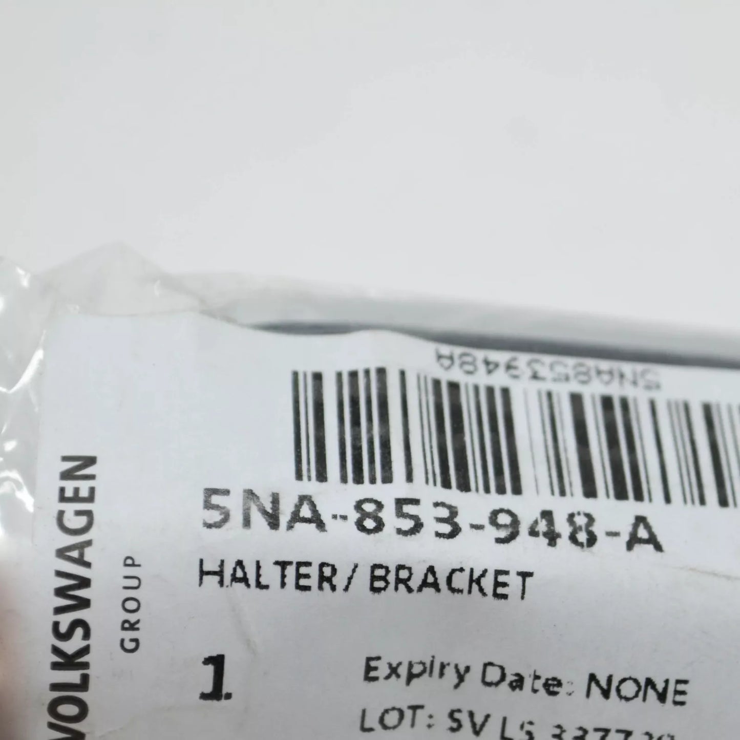 NEW VOLKSWAGEN TIGUAN AD FRONT R-LINE LETTERING LOGO BRACKET 5NA853948A