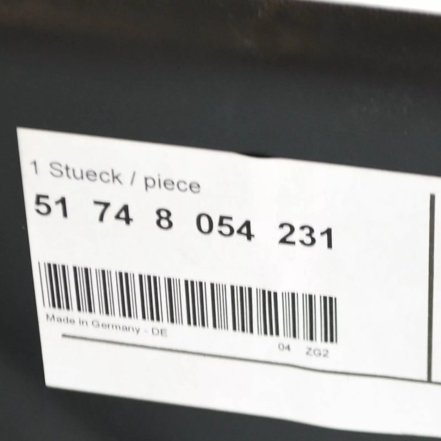 NEW BMW 3 F30 LCI M FRONT LEFT RADIATOR EXTERIOR AIR DUCT 51748054231 ORIGINAL