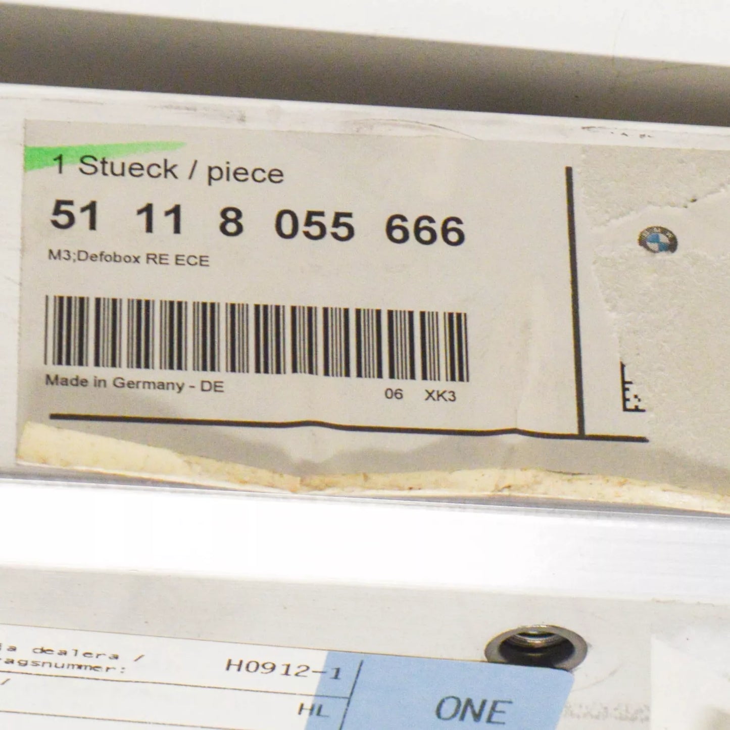 NEW BMW M2 F87 FRONT BUMPER RIGHT DEFORMATION ELEMENT 51118055666 2016 ORIGINAL