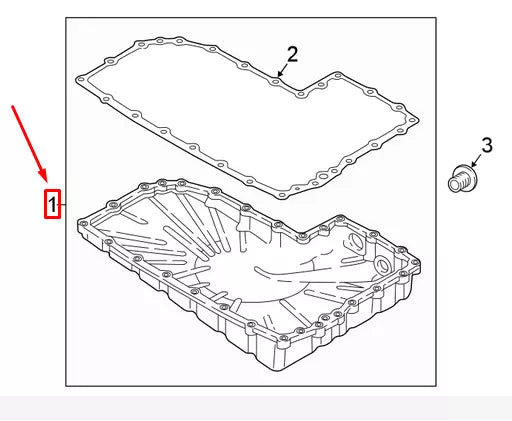 NEW AUDI Q5 FY MK2 TRANSMISSION OIL PAN 0CK321359M