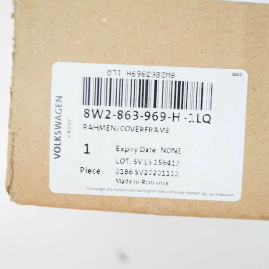 NEW AUDI A4 8W B9 FRONT CENTER CONSOLE TRIM RHD 8W2863969H1LQ ORIGINAL