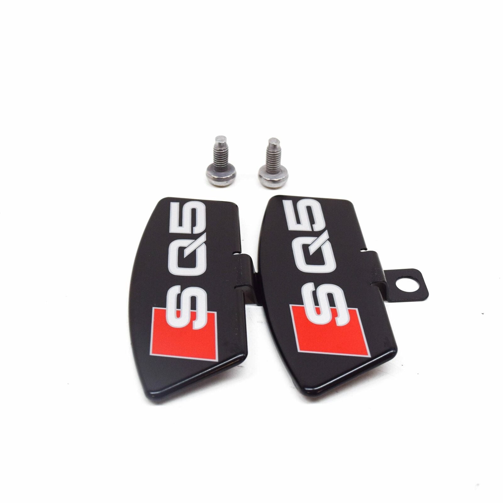 Genuine Audi Q5 8R Front Brake Caliper 'S Q5' Cover Plate 2Pcs 8R0698618 Original