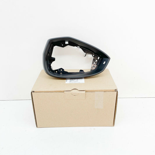 NEW AUDI A4 B9 FRONT LEFT EXTERIOR DOOR MIRROR FRAME 8W08572399B9 ORIGINAL