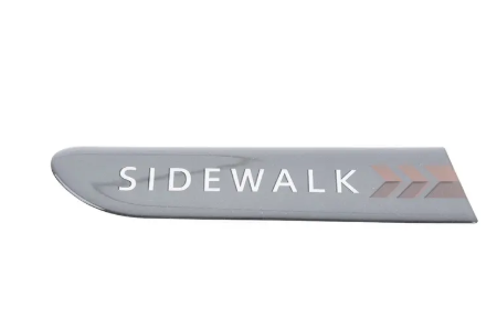new mini r52 front fender right sidewalk decal 51147186156 original