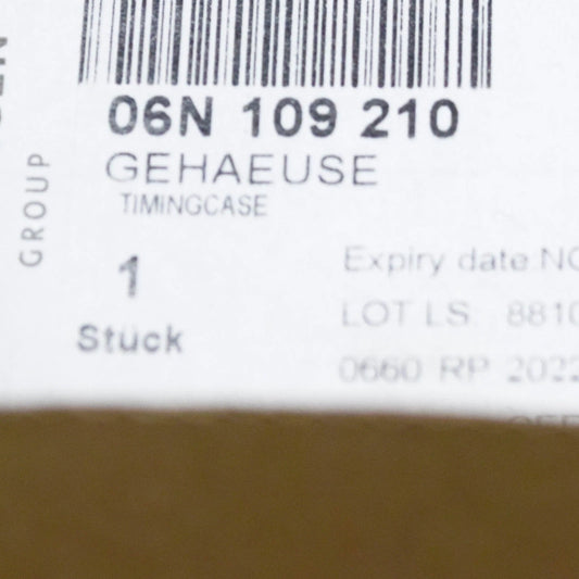 NEW VOLKSWAGEN ARTEON 3H7 FRONT LOWER ENGINE TIMING COVER 06N109210 ORIGINAL