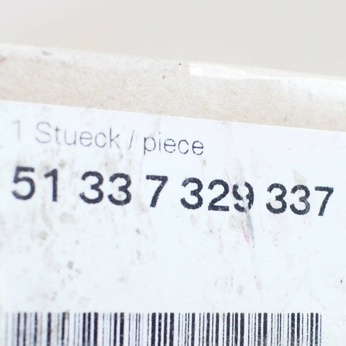 NEW BMW X6 F16 FRONT LEFT DOOR WINDOW STRIP TRIM 7329337 51337329337 ORIGINAL