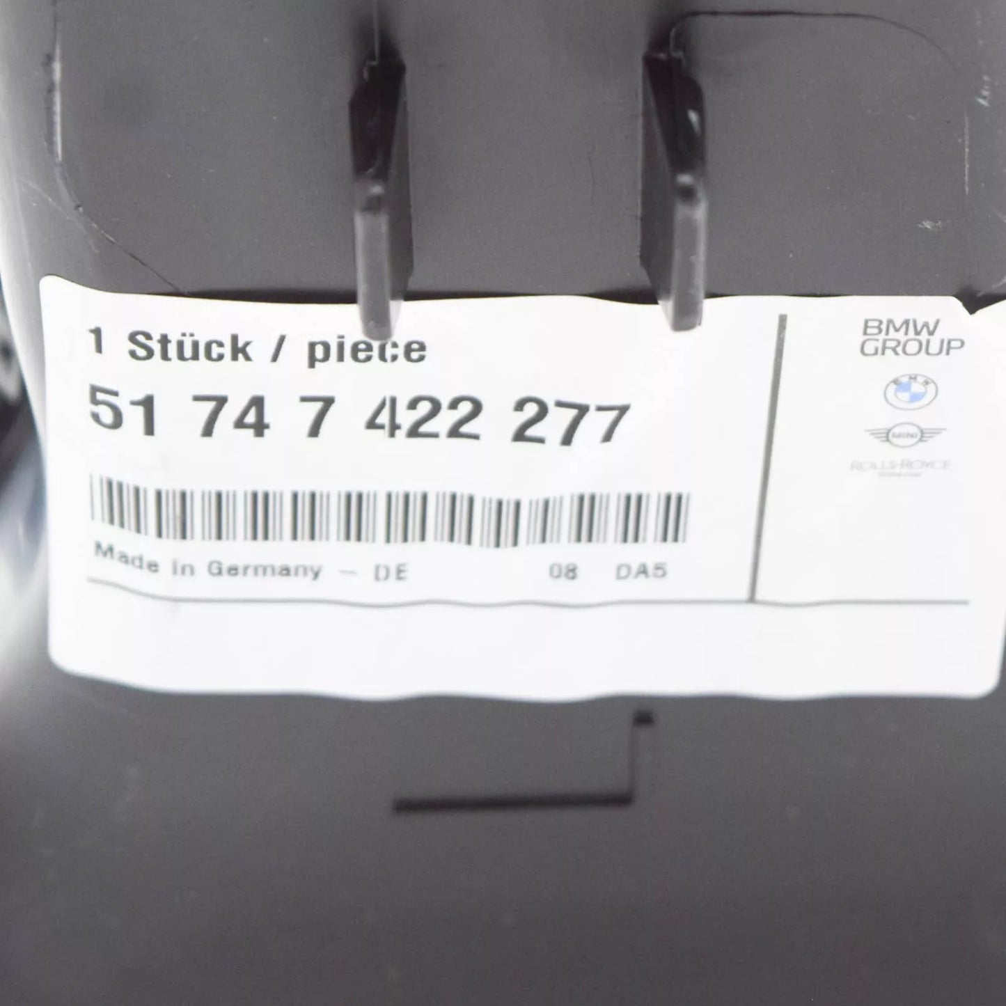 NEW BMW 3 G20 G21 FRONT LEFT BRAKE AIR DUCT 51747422277 ORIGINAL