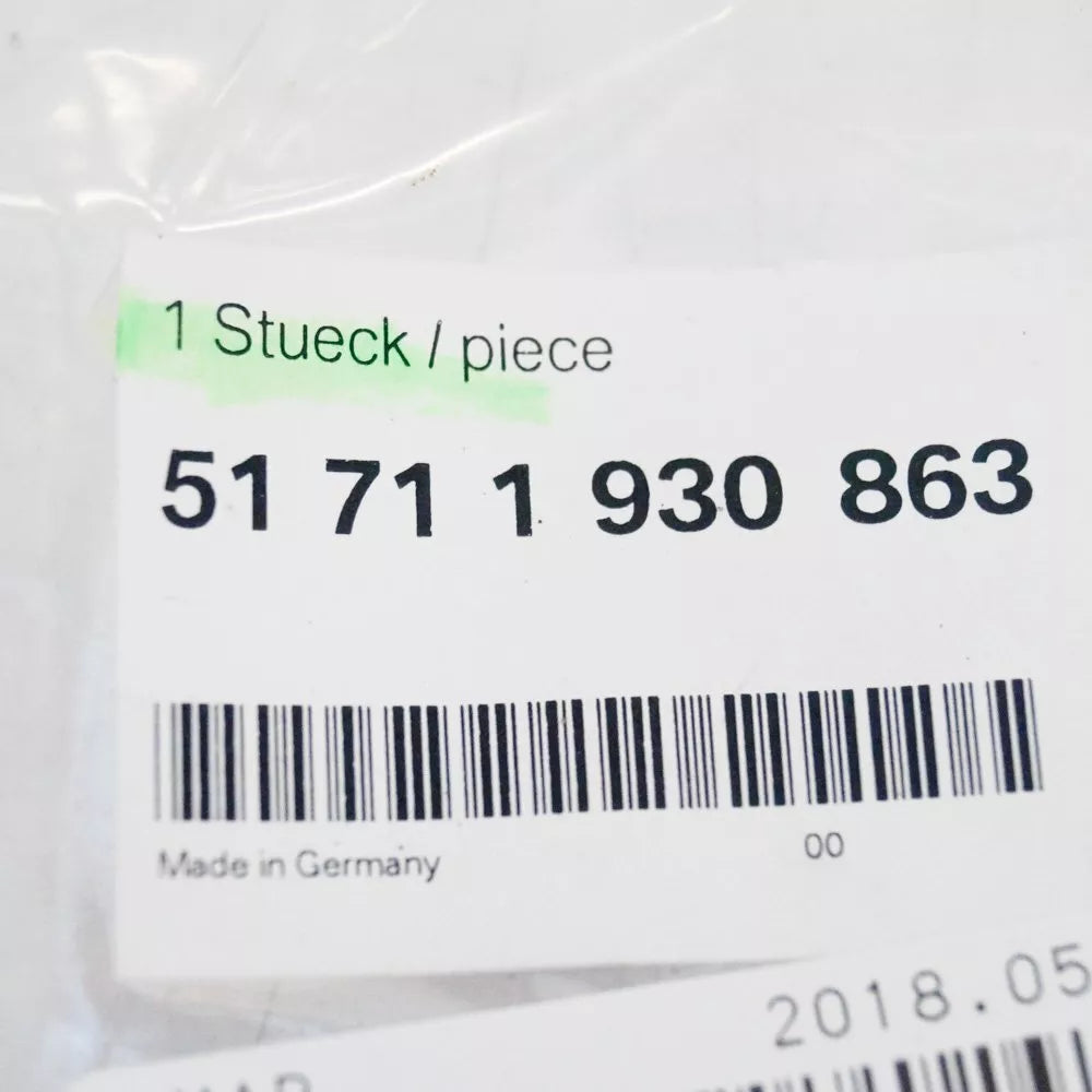 NEW BMW 5 E28 M LEFT SILL COVER 51711930863 1930863 ORIGINAL