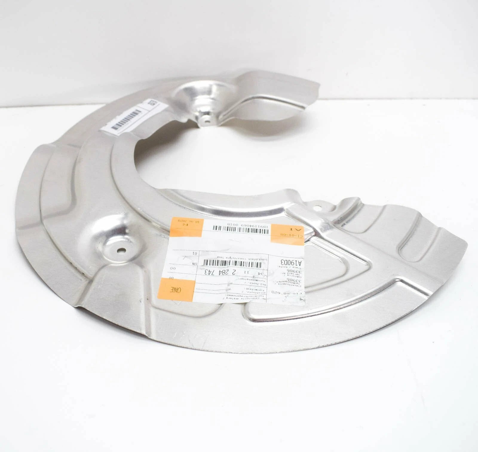 NEW BMW M2 F87 FRONT LEFT BRAKE DISC PROTECTION GUARD 34112284743 ORIGINAL