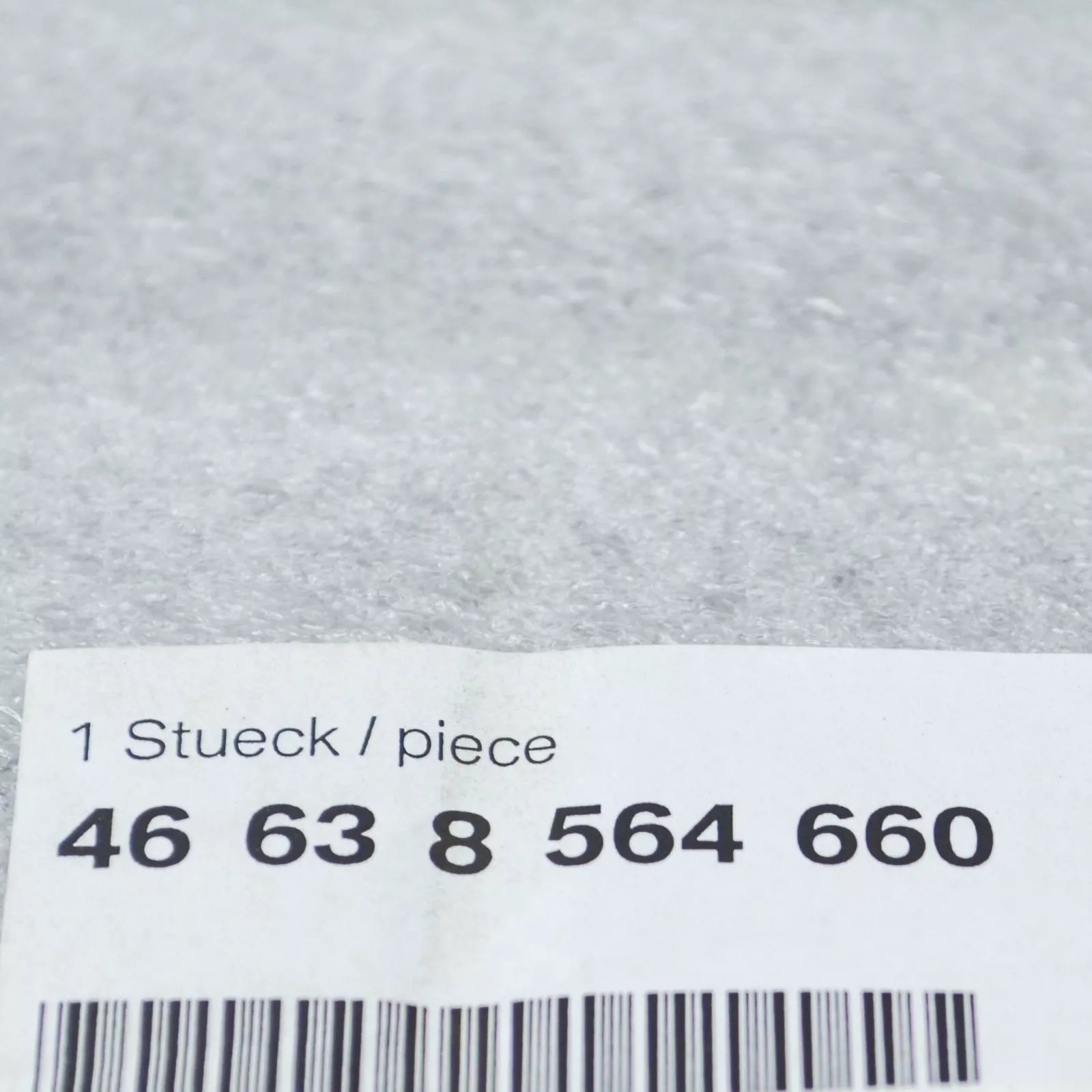 NEW BMW K61 K 1600 BAGGER RIGHT UPPER TRIM SECTION 46638564660 ORIGINAL