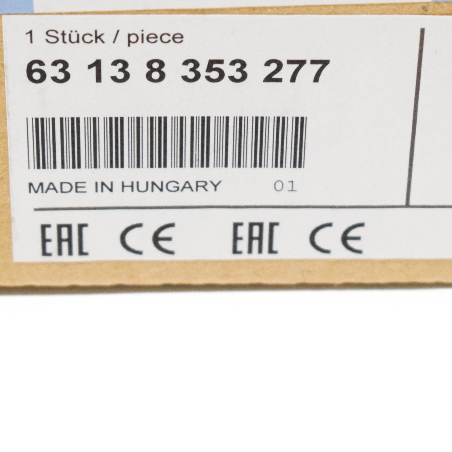 NEW BMW 3 E36 FRONT LEFT TURN INDICATOR LIGHT 63138353277 ORIGINAL