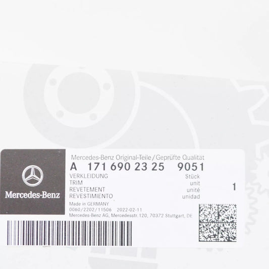 NEW MERCEDES-BENZ SLK R171 LEFT TO B-PILLAR TRIM COVER A17169023259051 ORIGINAL