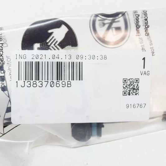 NEW VOLKSWAGEN GOLF MK4 FRONT DOOR LOCK CABLE WITH CLIP 1J3837069B