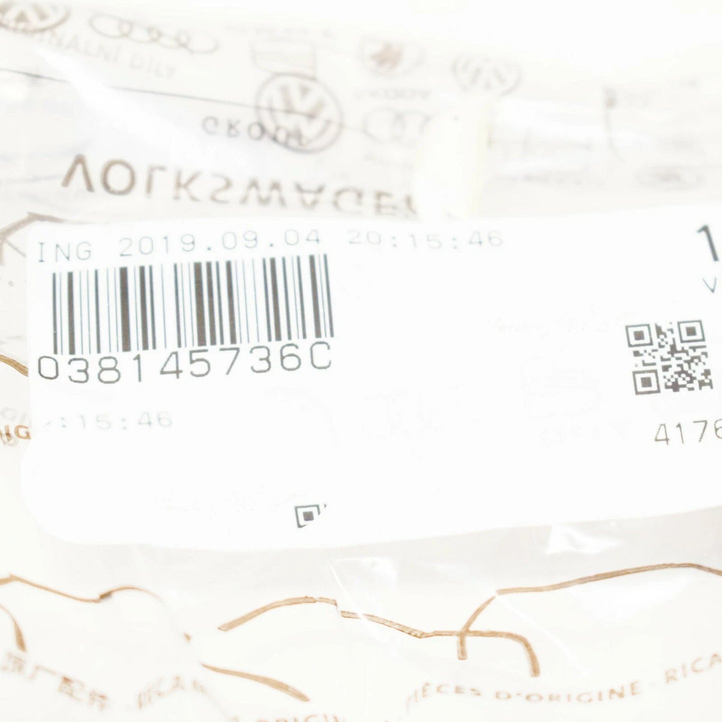 NEW AUDI A3 8P OIL RETURN PIPE 038145736C