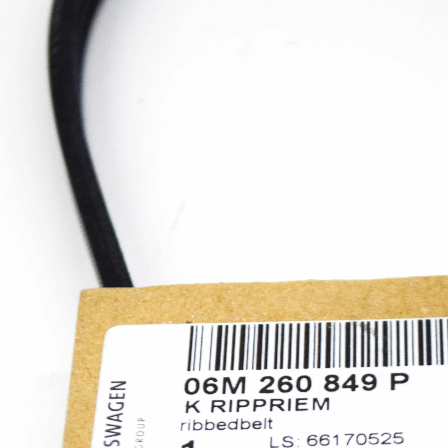 NEW AUDI RS5 8W6 A/C ALTERNATOR V-RIBBED DRIVE BELT 06M260849P ORIGINAL