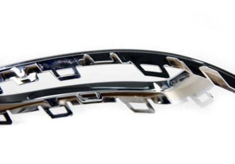 NEW VOLKSWAGEN T-ROC REAR BUMPER RIGHT CHROME CORNER TRIM 2GA807834A2ZZ ORIGINAL