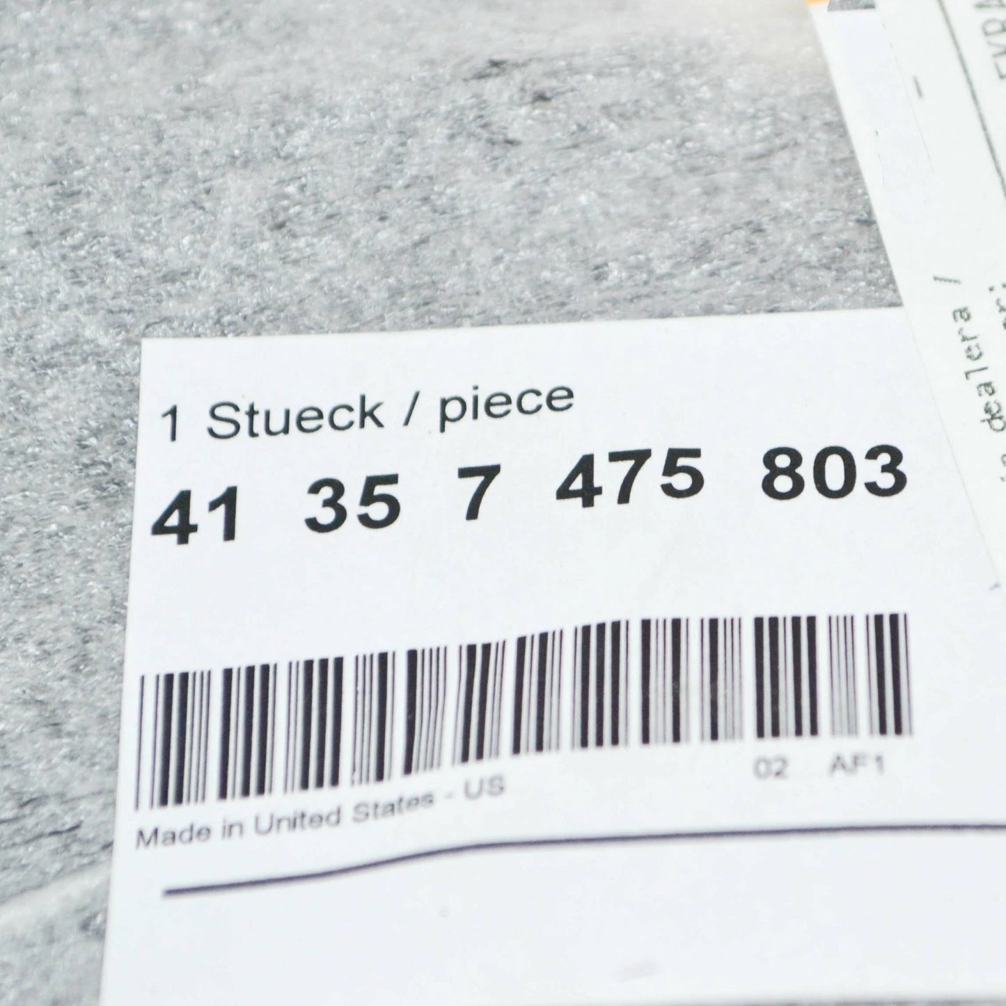 NEW BMW X3 G01 M F97 FRONT LEFT SIDE PANEL FENDER HOLDER 41357475803 ORIGINAL