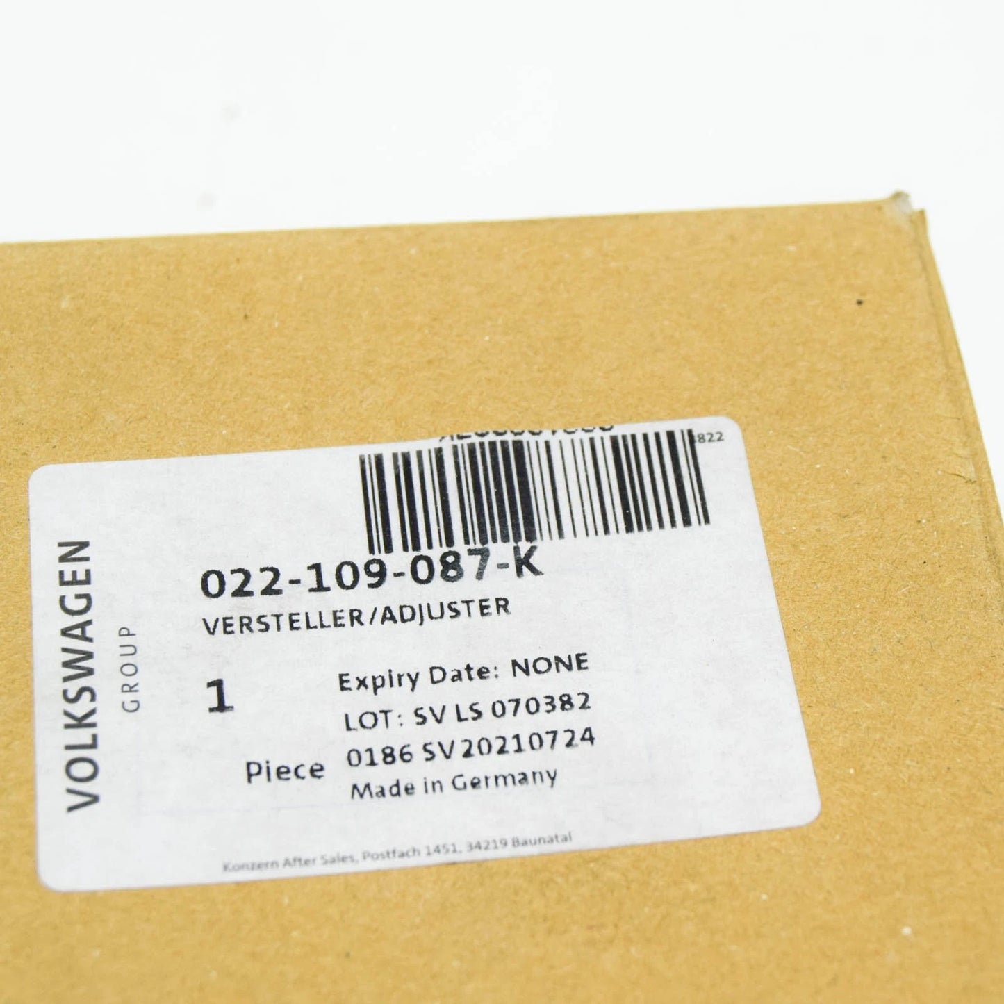 NEW AUDI A3 8P ENGINE TIMING CAMSHAFT SPROCKET 022109087K ORIGINAL